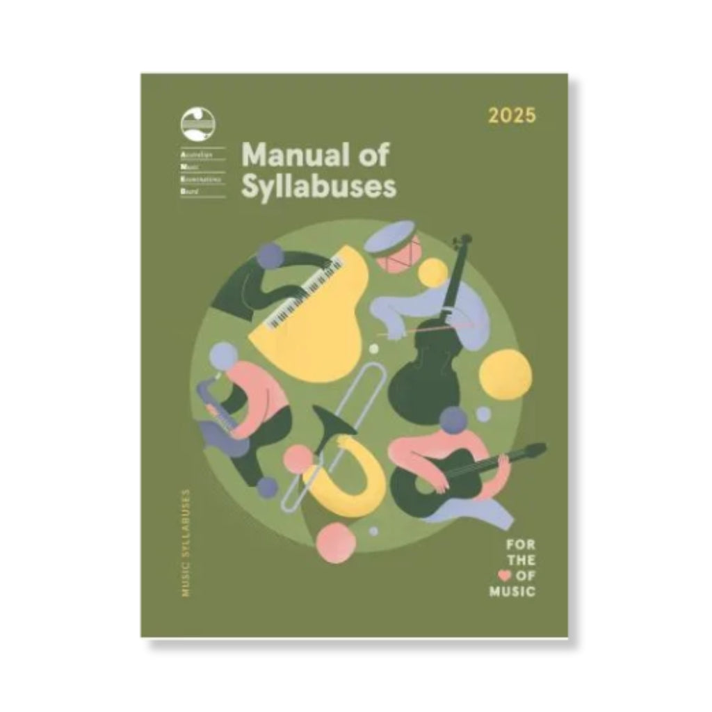 AMEB - 2025 Manual of Syllabuses - Book