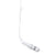 AKG Cardioid Hanging Mic 10m Cable White