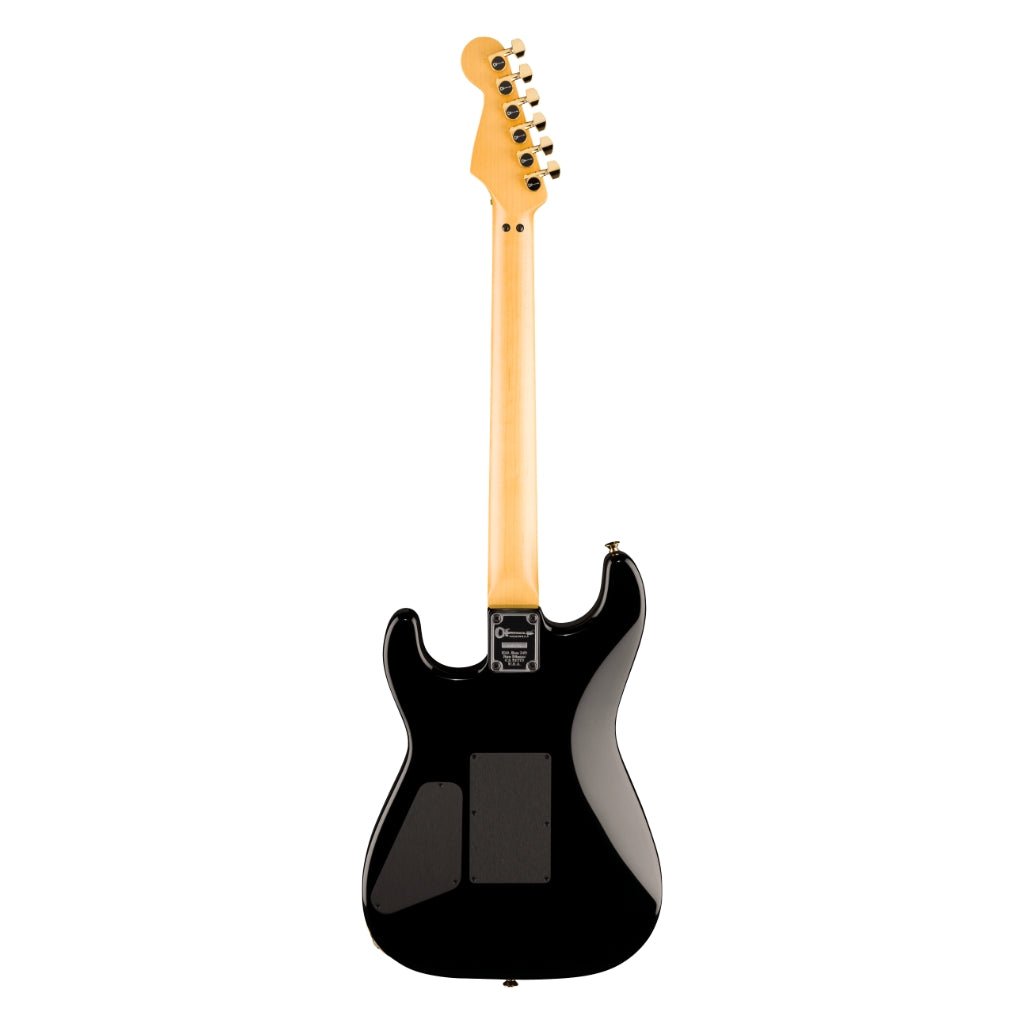 Charvel American Neo-Classic San Dimas SD1 HH FR Electric Guitar - Gloss Black, Maple Fingerboard Electric Guitars Sky Music