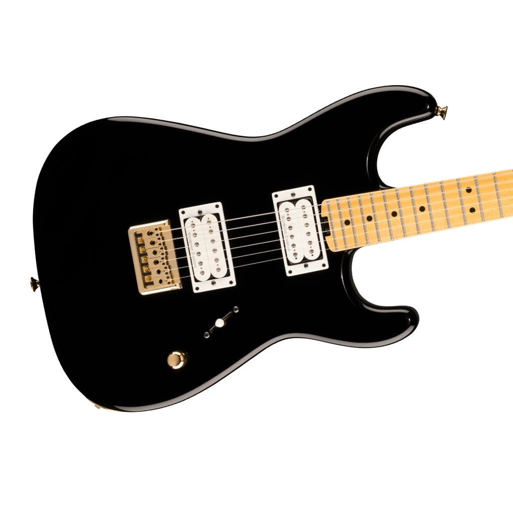 Charvel American Neo-Classic San Dimas SD1 HH HT Electric Guitar - Gloss Black, Maple Fingerboard Electric Guitars Sky Music