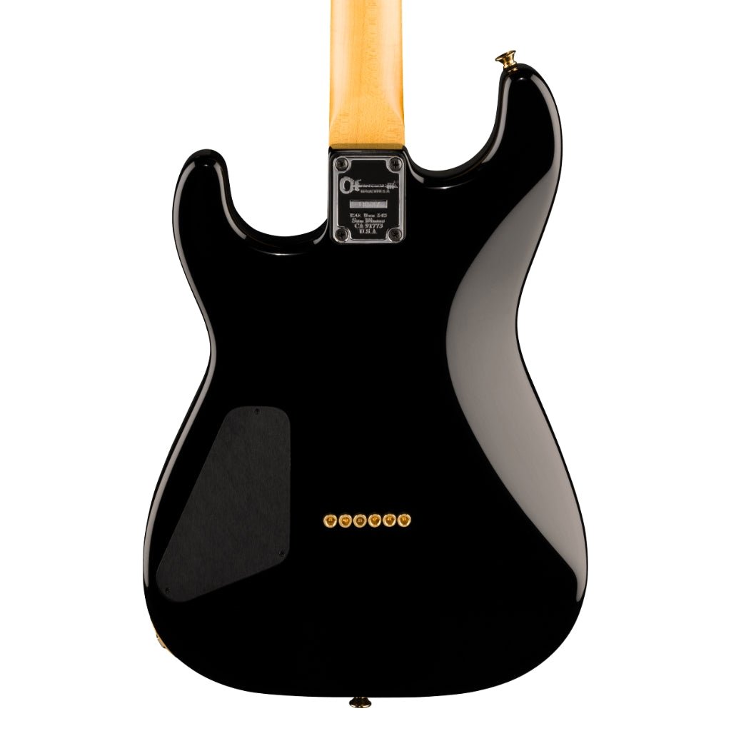 Charvel American Neo-Classic San Dimas SD1 HH HT Electric Guitar - Gloss Black, Maple Fingerboard Electric Guitars Sky Music