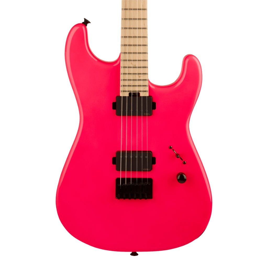 Charvel Limited Edition Sean Long Signature Pro-Mod San Dimas Electric Guitar - Neon Pink, Maple Fingerboard Electric Guitars Sky Music
