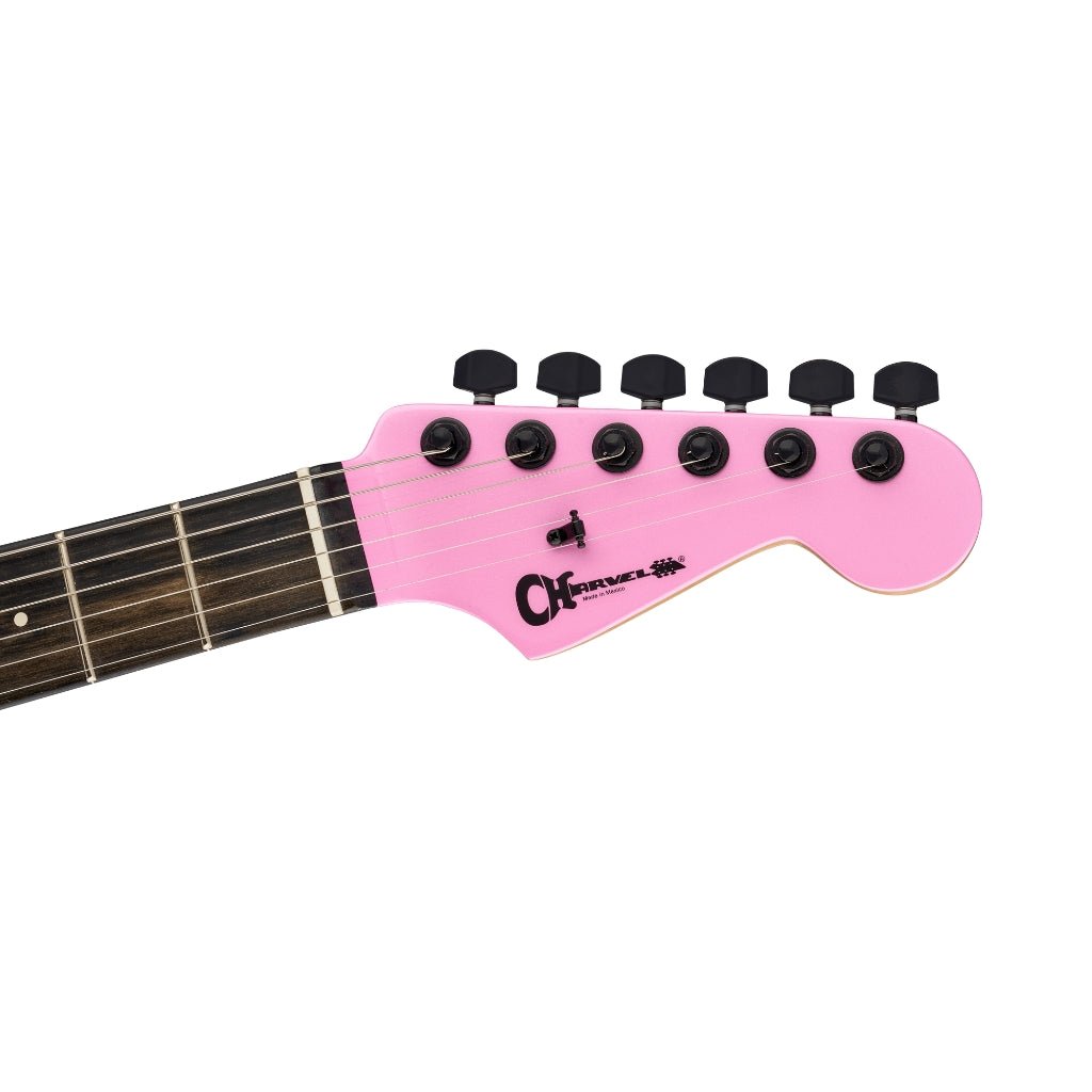 Charvel Mod Plus SD1 HH HT Electric Guitar, Ebony Fingerboard - Platinum Pink Electric Guitars Sky Music
