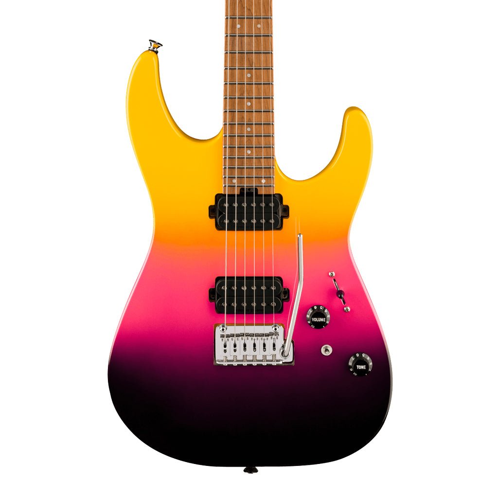 Charvel Pro Mod DK24 HH 2PT CM Malibu Sunset Electric Guitars Sky Music