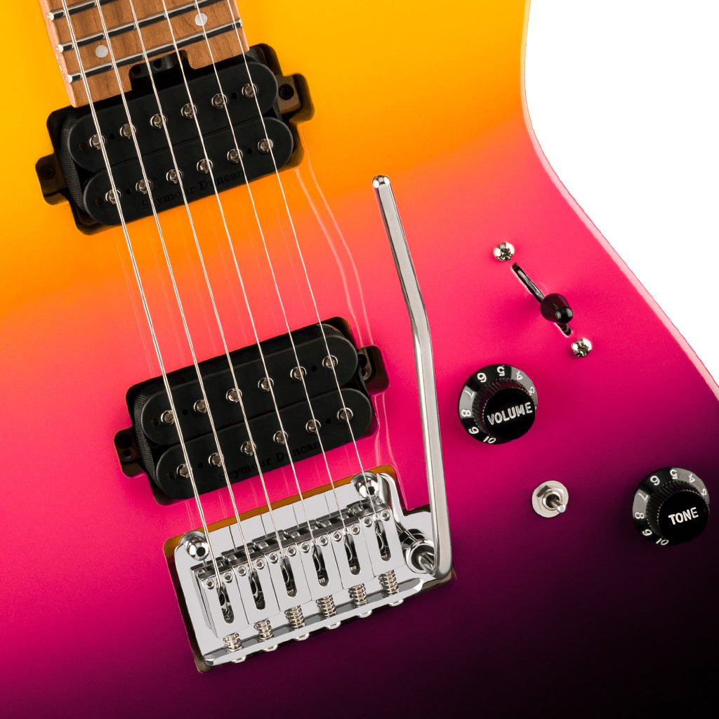 Charvel Pro Mod DK24 HH 2PT CM Malibu Sunset Electric Guitars Sky Music