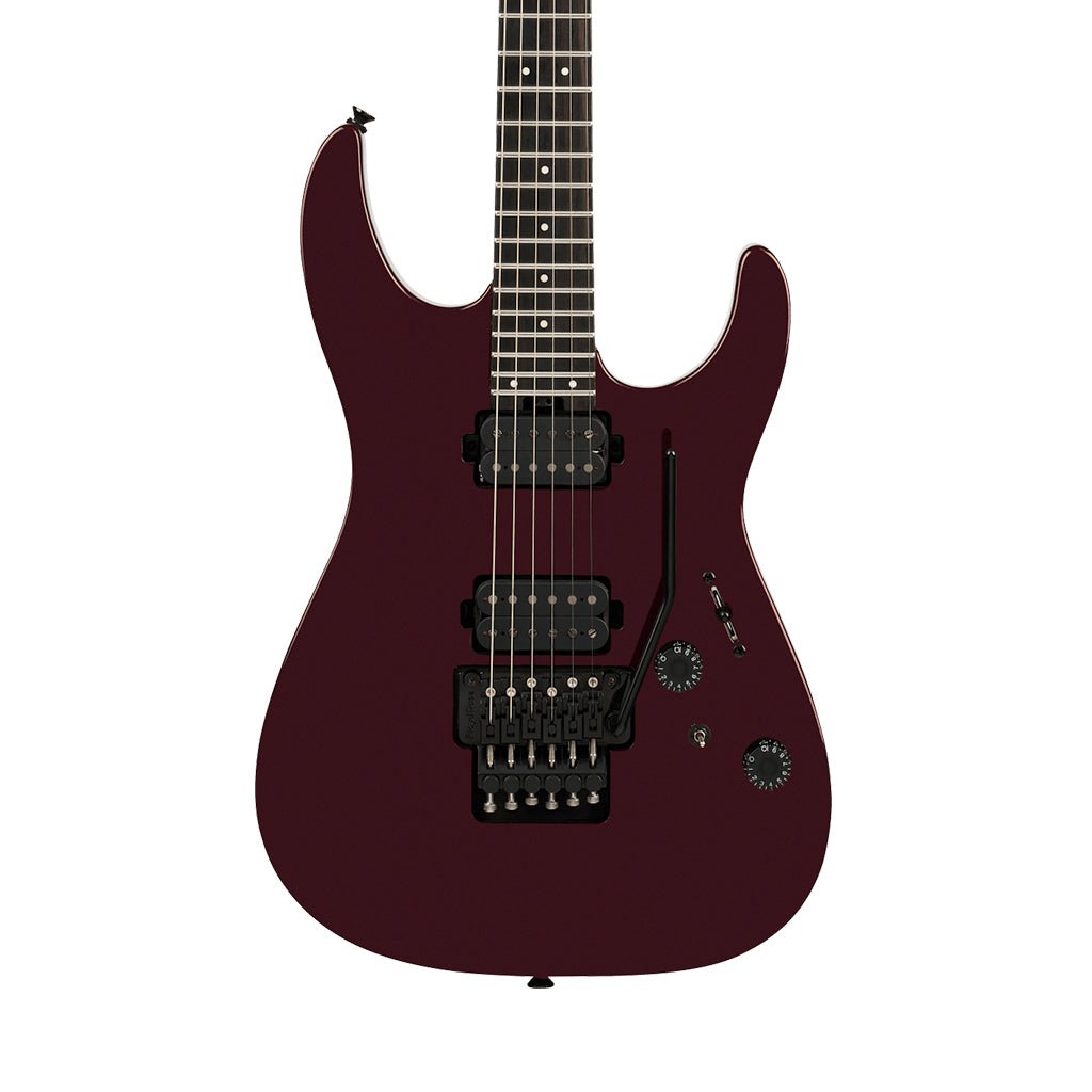 Charvel Pro-Mod Plus Dinky DK24 HH FR EB Electric Guitar - Crimson Eclipse Electric Guitars Sky Music