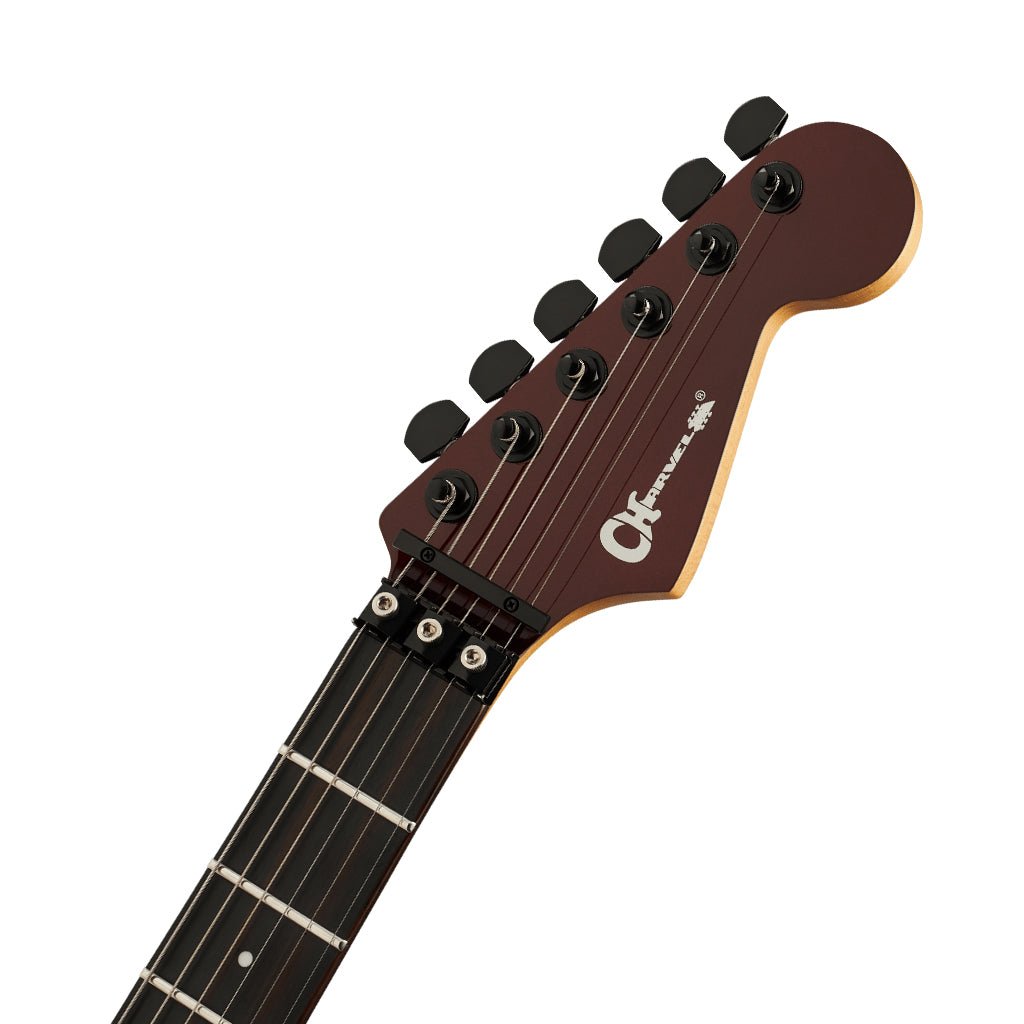 Charvel Pro-Mod Plus Dinky DK24 HH FR EB Electric Guitar - Crimson Eclipse Electric Guitars Sky Music