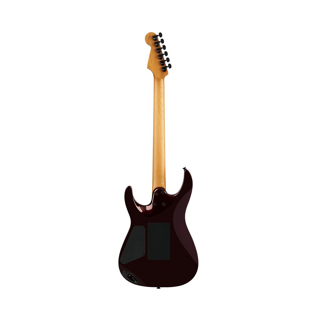 Charvel Pro-Mod Plus Dinky DK24 HH FR EB Electric Guitar - Crimson Eclipse Electric Guitars Sky Music
