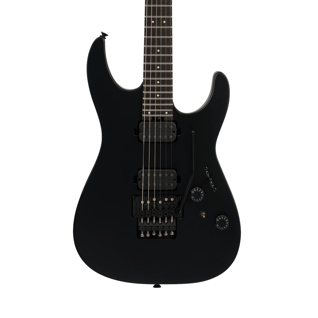 Charvel Pro-Mod Plus Dinky DK24 HH FR EB Electric Guitar - Satin Black Electric Guitars Sky Music