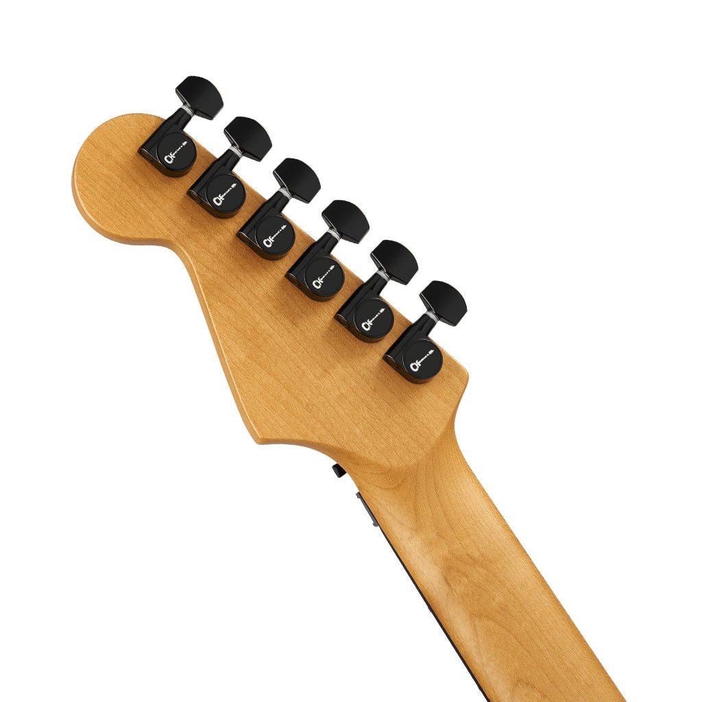 Charvel Pro-Mod Plus Dinky DK24 HH FR QM EB Electric Guitar - Cloaked Emerald Green Electric Guitars Sky Music