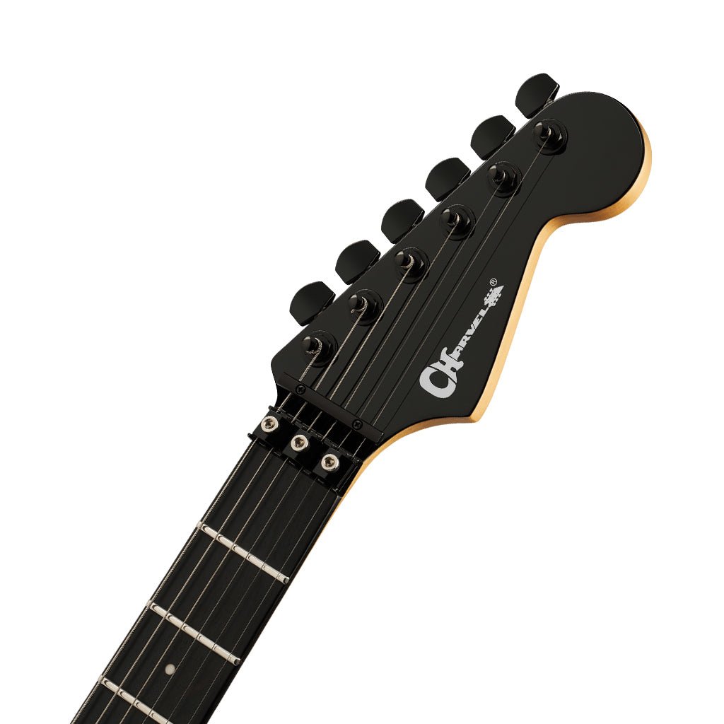 Charvel Pro-Mod Plus Dinky DK24 HH FR QM EB Electric Guitar - Cloaked Emerald Green Electric Guitars Sky Music