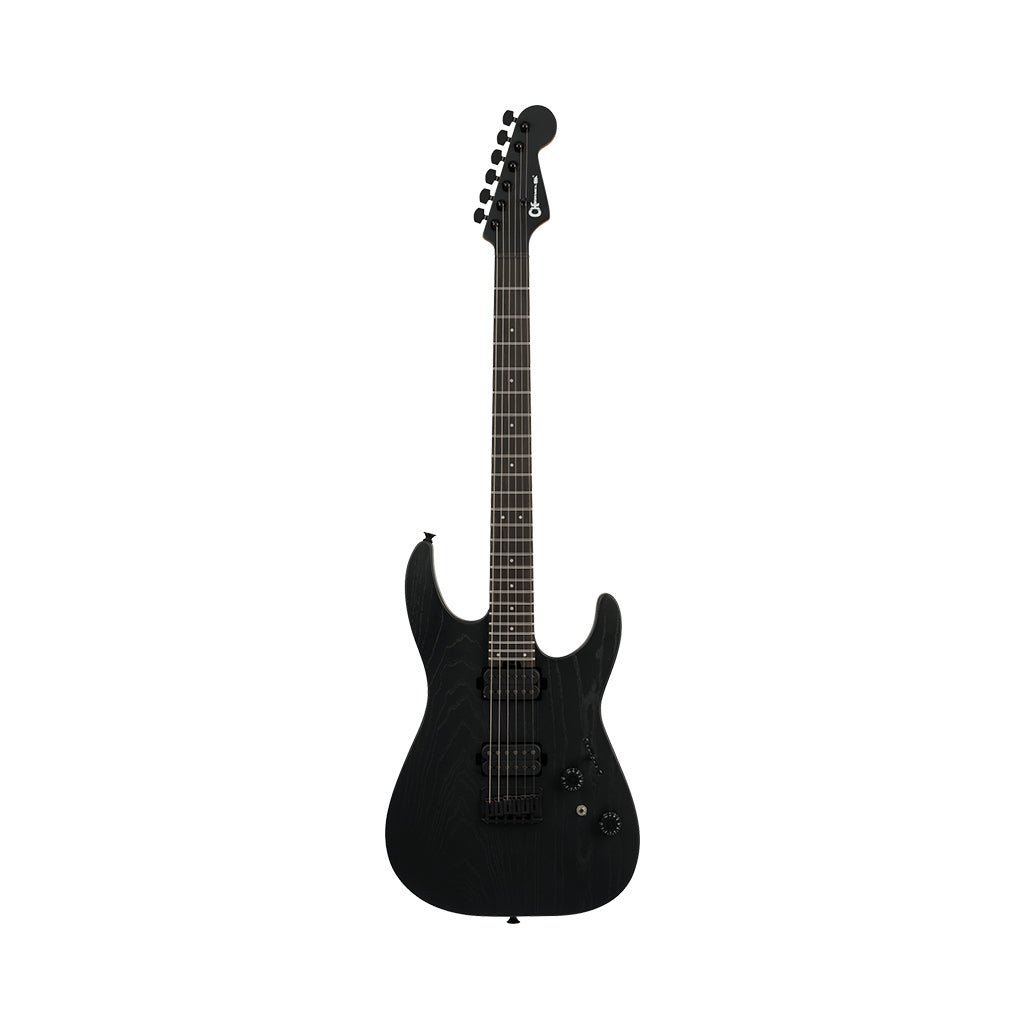 Charvel Pro-Mod Plus Dinky DK24 HH HT EB Electric Guitar - Black Ash Electric Guitars Sky Music