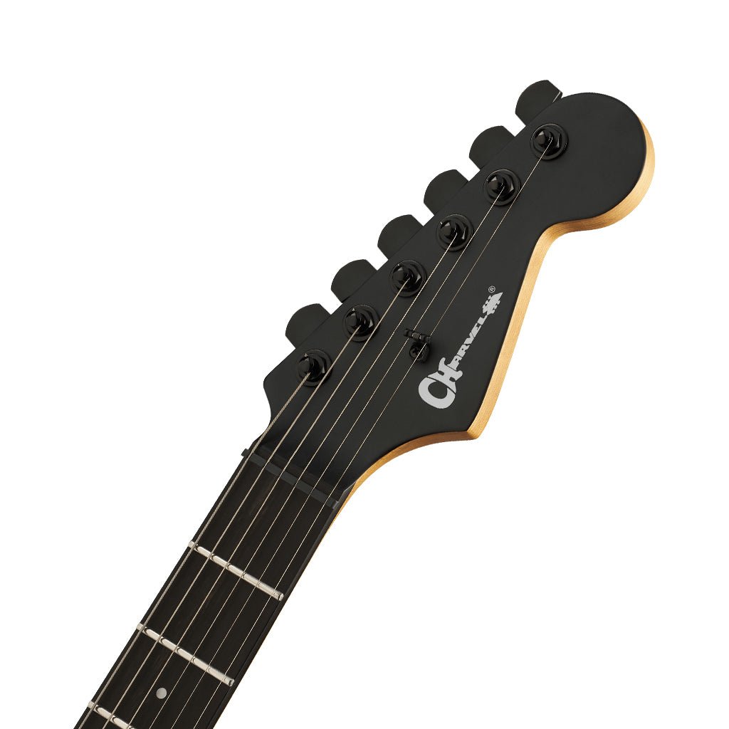 Charvel Pro-Mod Plus Dinky DK24 HH HT EB Electric Guitar - Black Ash Electric Guitars Sky Music