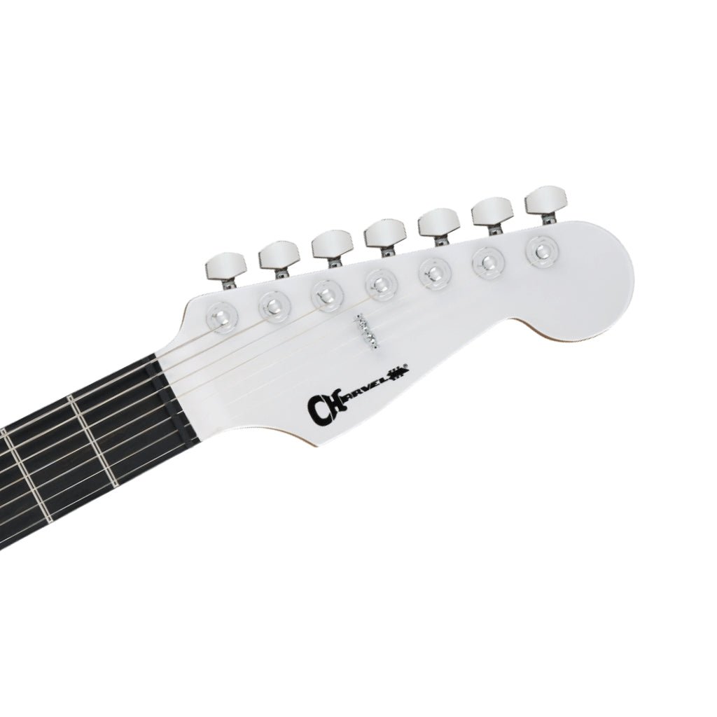 Charvel Pro-Mod Plus DK24-7 HH 2PT EB 7-String Electric Guitar - Celestial Silk, Ebony Fingerboard Electric Guitars Sky Music
