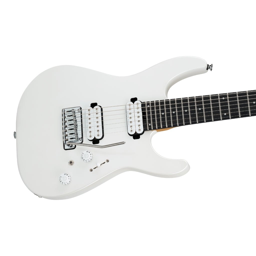 Charvel Pro-Mod Plus DK24-7 HH 2PT EB 7-String Electric Guitar - Celestial Silk, Ebony Fingerboard Electric Guitars Sky Music