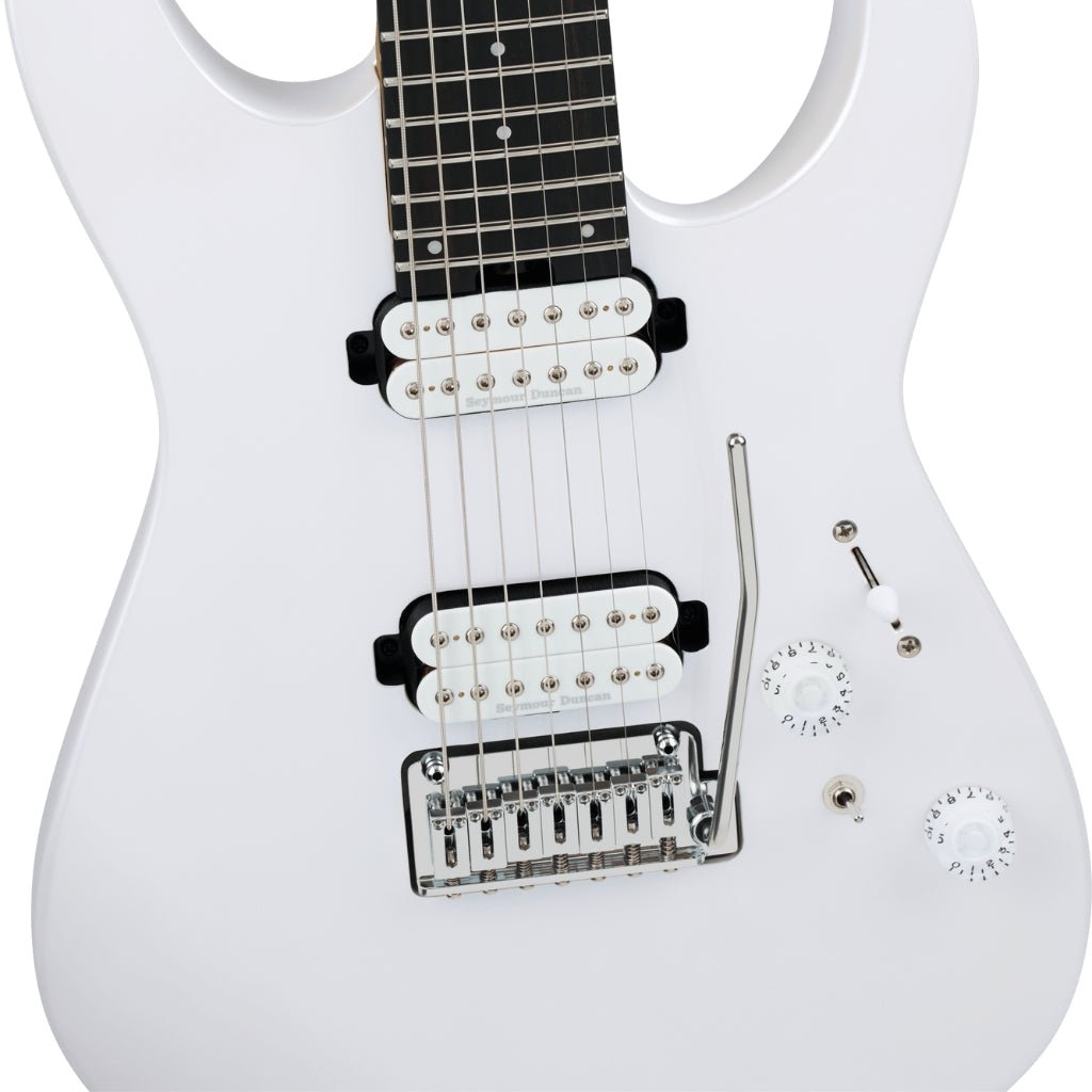 Charvel Pro-Mod Plus DK24-7 HH 2PT EB 7-String Electric Guitar - Celestial Silk, Ebony Fingerboard Electric Guitars Sky Music
