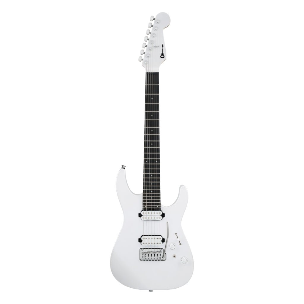 Charvel Pro-Mod Plus DK24-7 HH 2PT EB 7-String Electric Guitar - Celestial Silk, Ebony Fingerboard Electric Guitars Sky Music