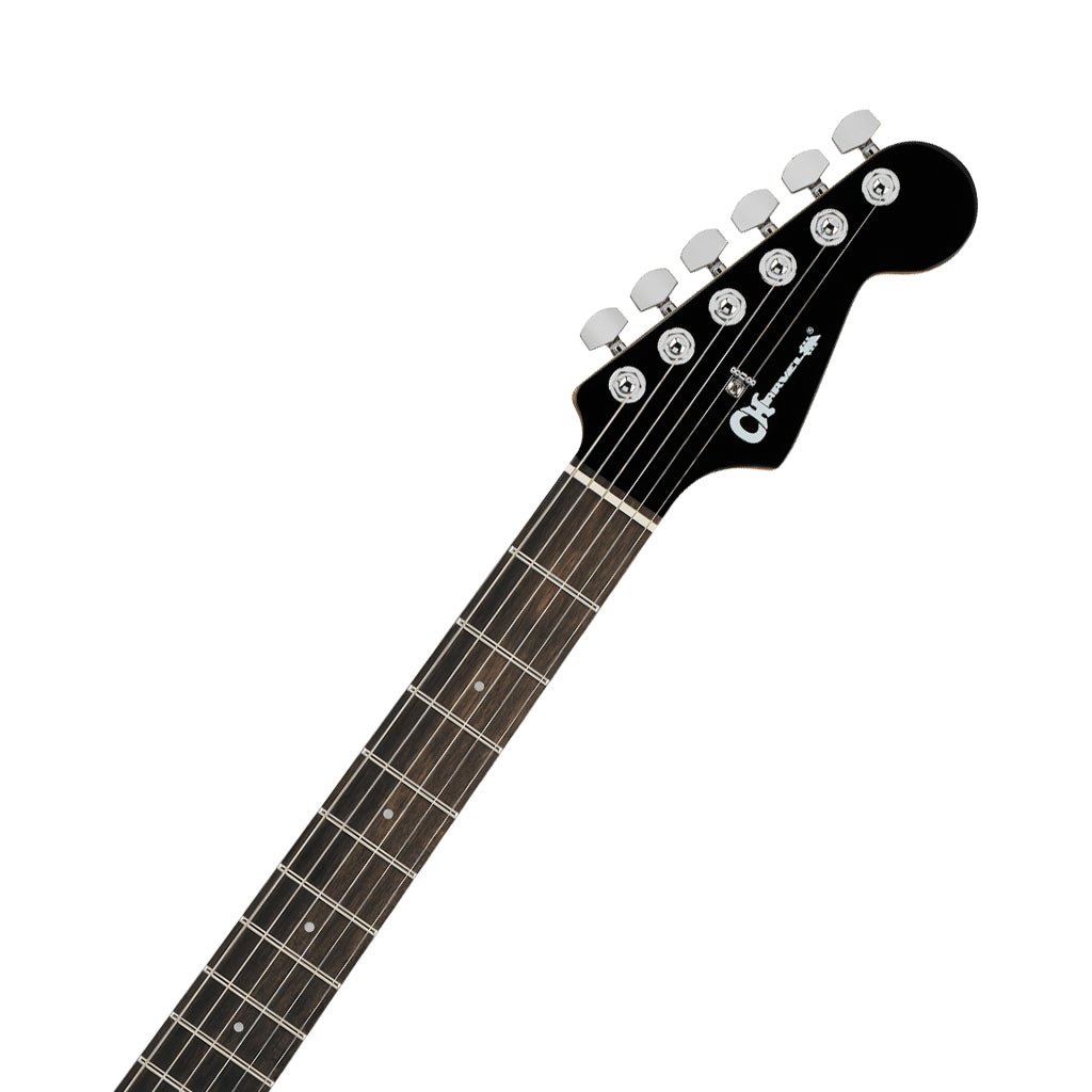 Charvel Pro-Mod Plus DK24 HH 2PT EB QM Electric Guitar - Midnight Ocean Electric Guitars Sky Music