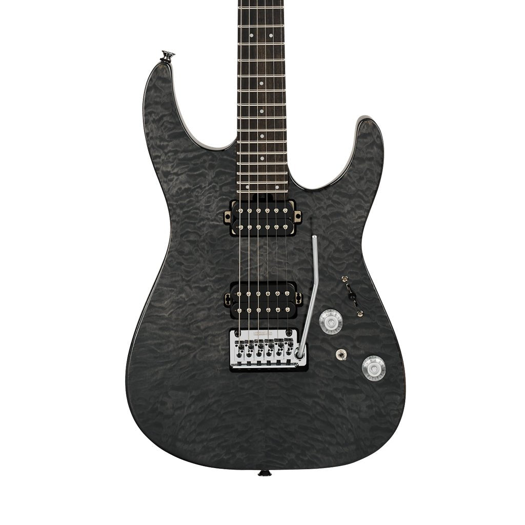 Charvel Pro-Mod Plus DK24 HH 2PT EB QM Electric Guitar - Midnight Ocean Electric Guitars Sky Music