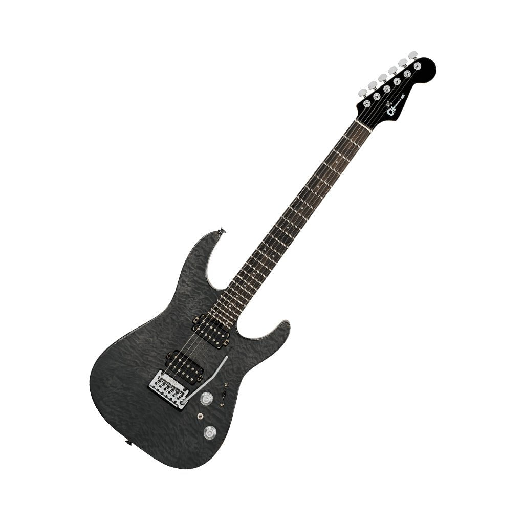Charvel Pro-Mod Plus DK24 HH 2PT EB QM Electric Guitar - Midnight Ocean Electric Guitars Sky Music