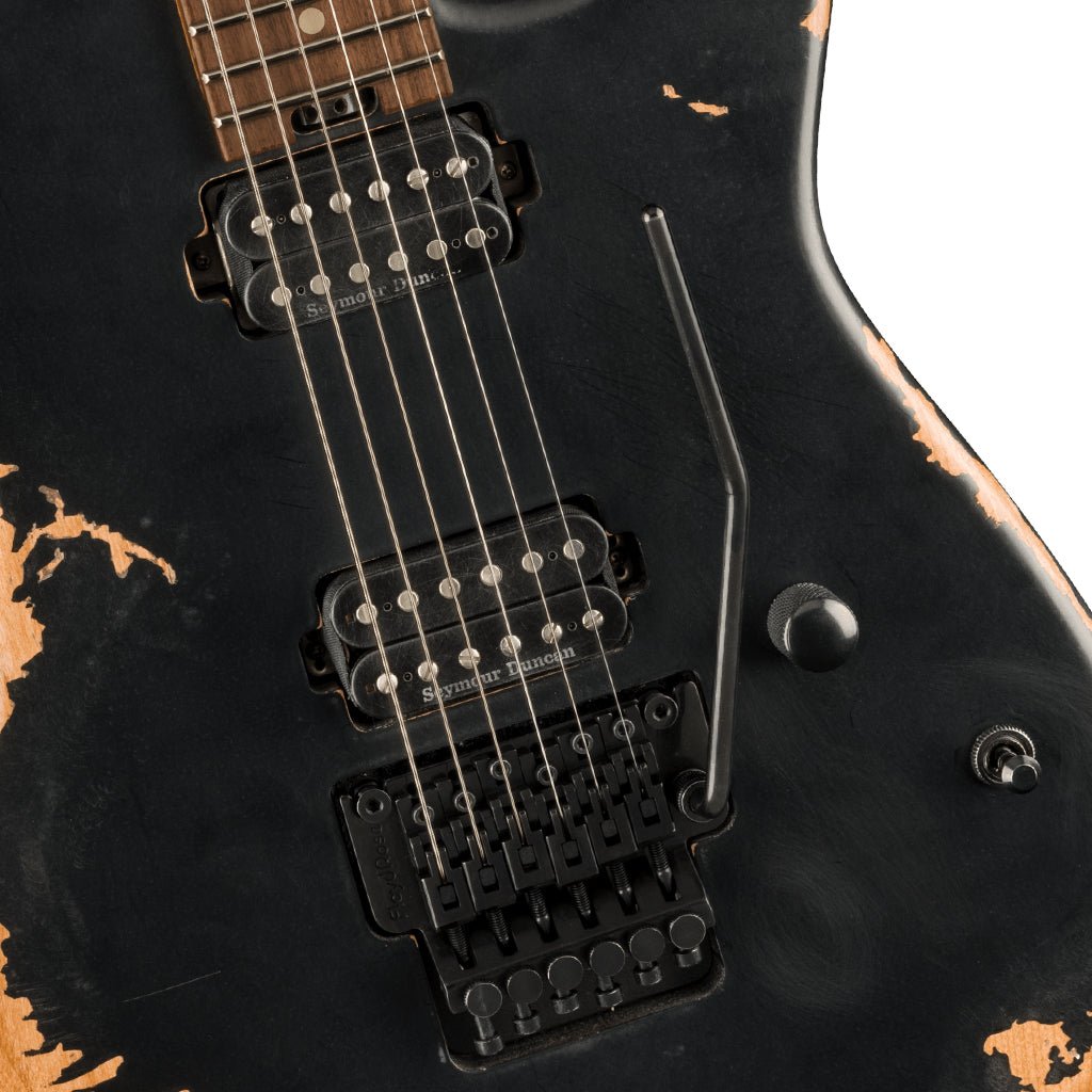 Charvel Pro Mod Relic San Dimas Style 1 HH FR PF Weathered Black Electric Guitars Sky Music