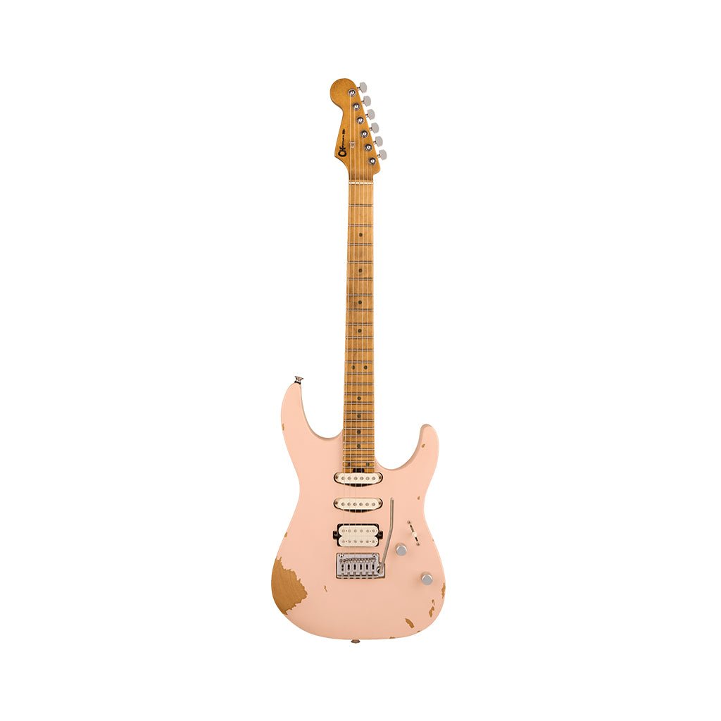 Charvel Pro Mod Rick Graham Signature DK24 2PT - Worn Shell Pink Electric Guitars Sky Music