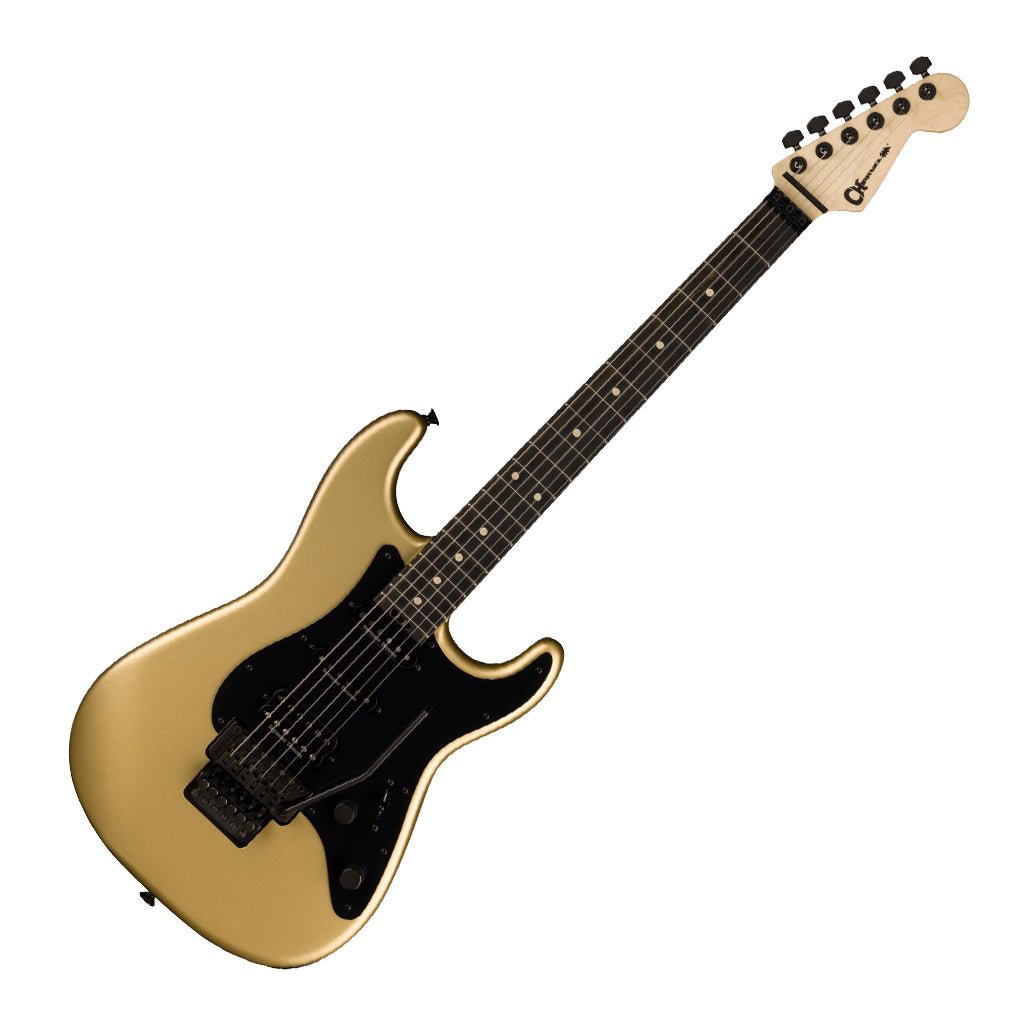 Charvel Pro-Mod So-Cal Style 1 HSS FR E Ebony Fingerboard - Pharaohs Gold Electric Guitars Sky Music
