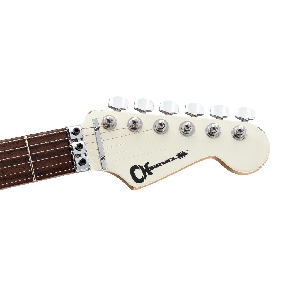 Charvel Pro Mod Super Stock So Cal Electric Guitar, Rosewood Fingerboard - Aged Arctic Electric Guitars Sky Music