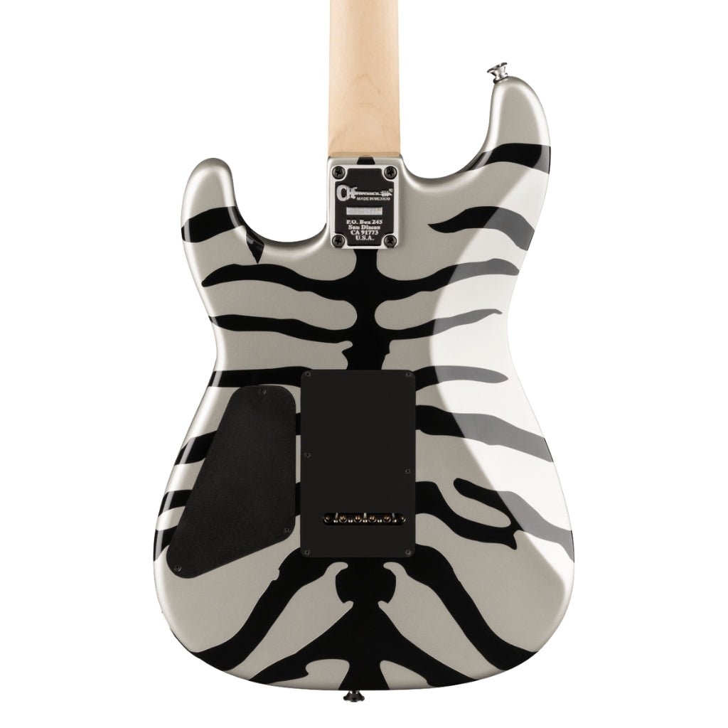 Charvel Super Stock SD1 H 2PT M with Maple Fingerboard - Silver Bengal Electric Guitars Sky Music