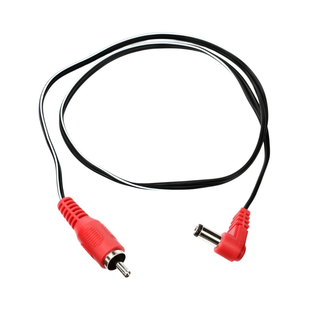 CIOKS 2050 Type 2 Flex Angled Power Cable - 20 inch, Red Power Sky Music