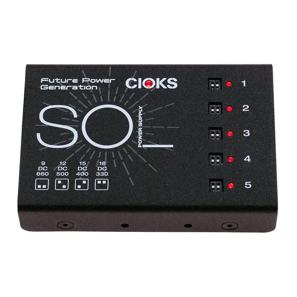 Cioks SOL 5 Isolated Outlet Compact Pedal Power Supply Power Sky Music