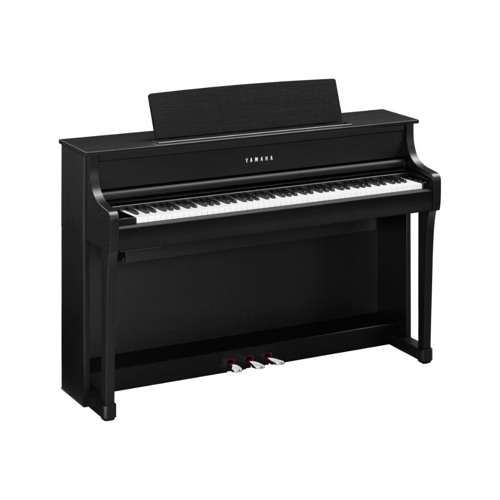 Yamaha - CLP875B Clavinova Digital Piano - Black Finish