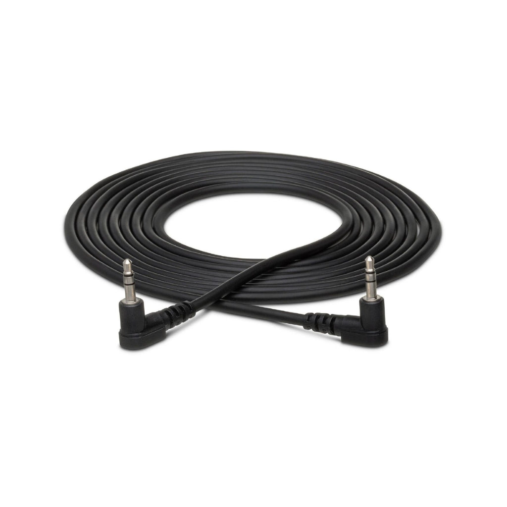Hosa - 3.5mm TRS RA to Same - Interconnect Cable 8"