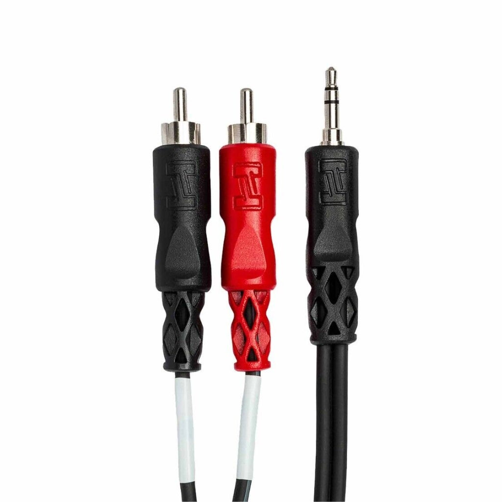 Hosa - 3.5mm TRS to Dual RCA - Stereo Breakout Cable 3ft