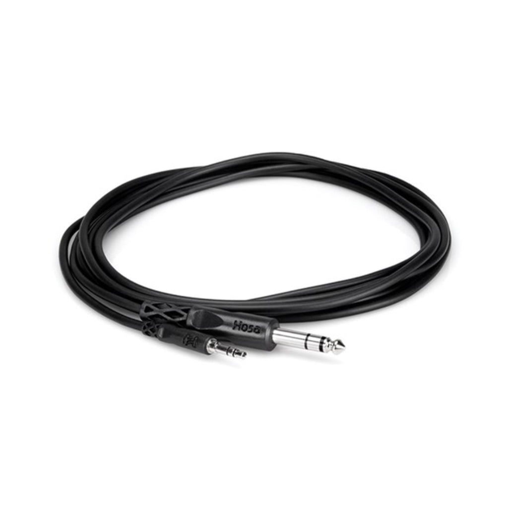 Hosa - 3.5mm TRS to 1/4" TRS - Stereo Interconnect Cable 3ft