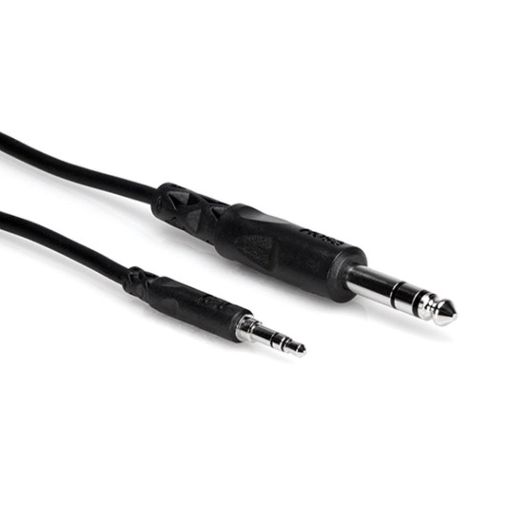 Hosa - 3.5mm TRS to 1/4" TRS - Stereo Interconnect Cable 3ft