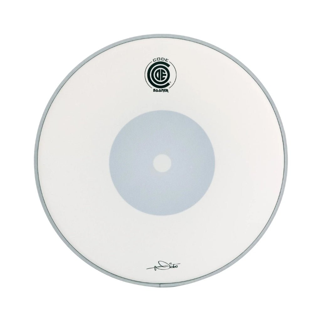 Code Boomer Snare Coated with Reverse Donut Dot Drumhead - 13 inches Drum Heads Sky Music