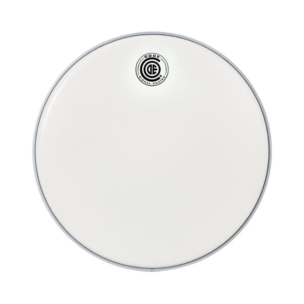 Code Signal Coated Bass 14mil Single Ply Drumhead - 22 inches Drum Heads Sky Music