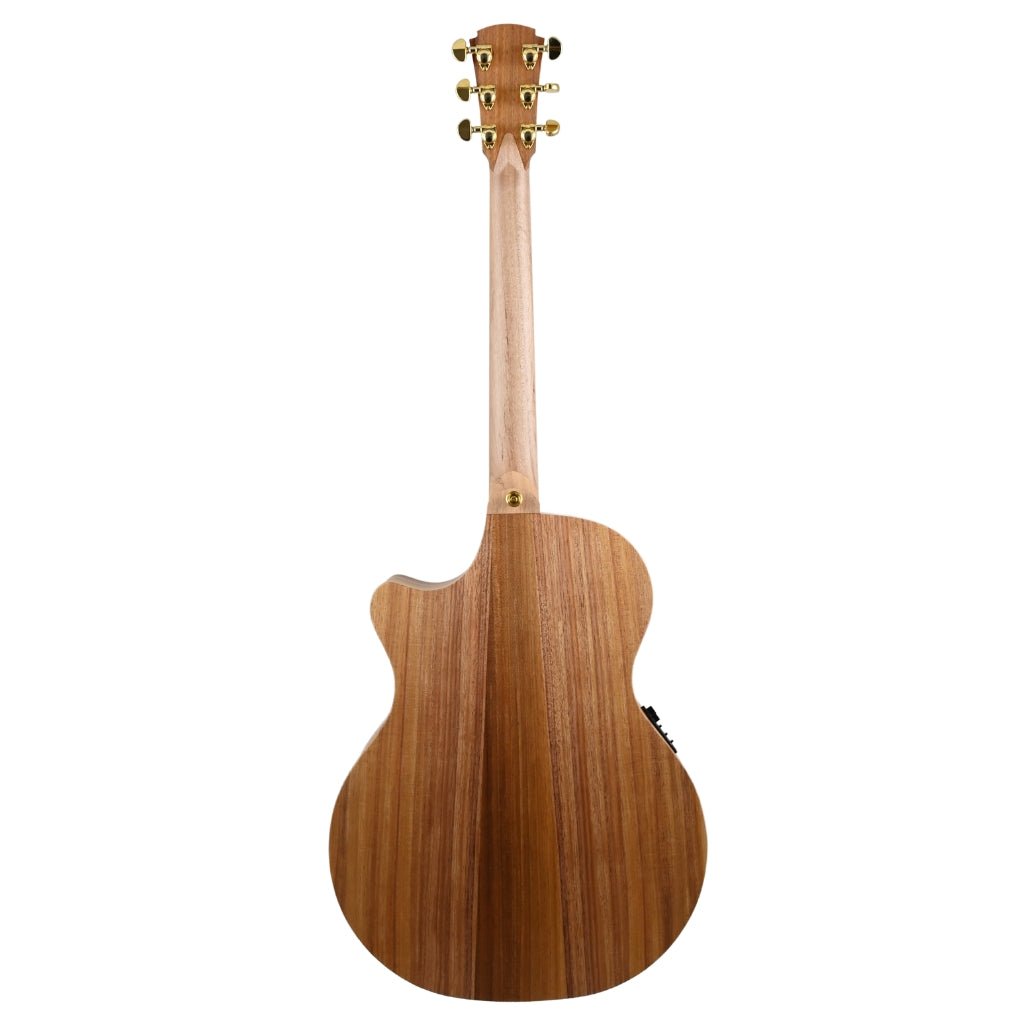 Cole Clark AN2EC-BLBL Humbucker - All Blackwood Acoustic Guitars Sky Music