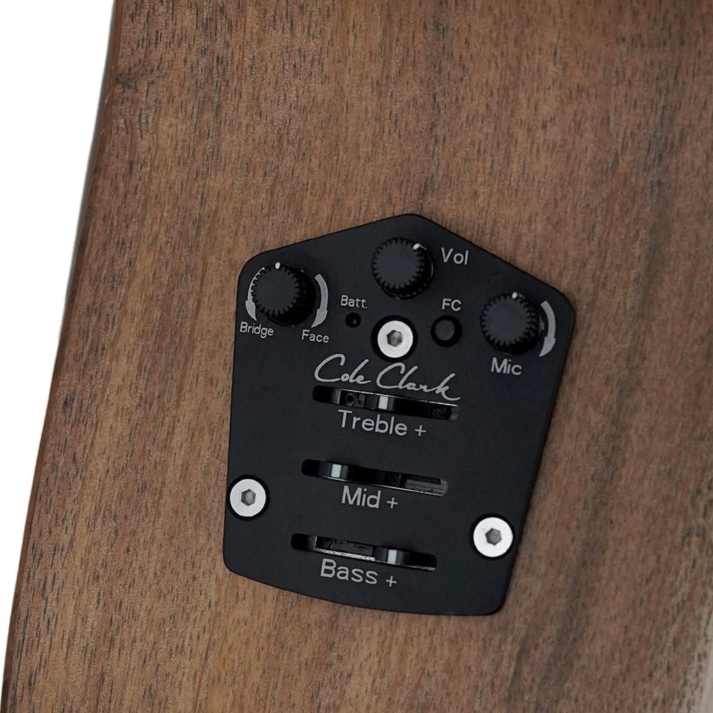 Cole Clark AN2EC-RDBL Grand Auditorium Cutaway - Redwood Blackwood Acoustic Guitars Sky Music