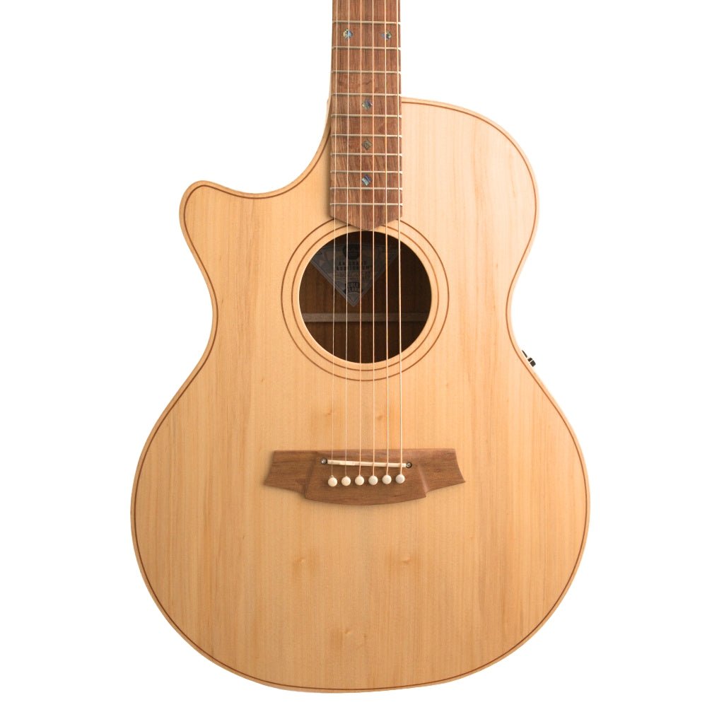 Cole Clark CCAN2EC-BB Angel Bunya Blackwood Left-Handed Acoustic Guitar Acoustic Guitars Sky Music