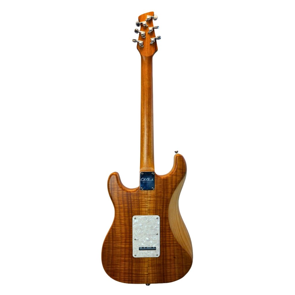 Cole Clark Electric Hollow Baby HSS Electric Guitar - Natural Electric Guitars Sky Music