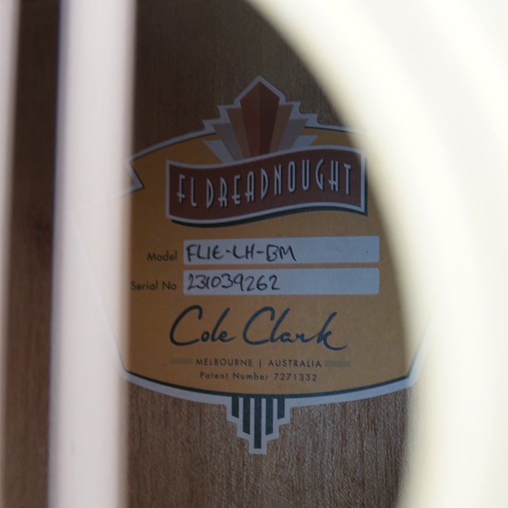 Cole Clark FL1E LH - Bunya Top, Maple B&S Acoustic Guitars Sky Music