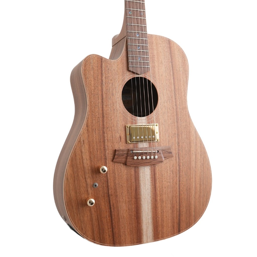 Cole Clark FL2EC All Blackwood HB Left Handed Acoustic/Electric Guitar Acoustic Guitars Sky Music