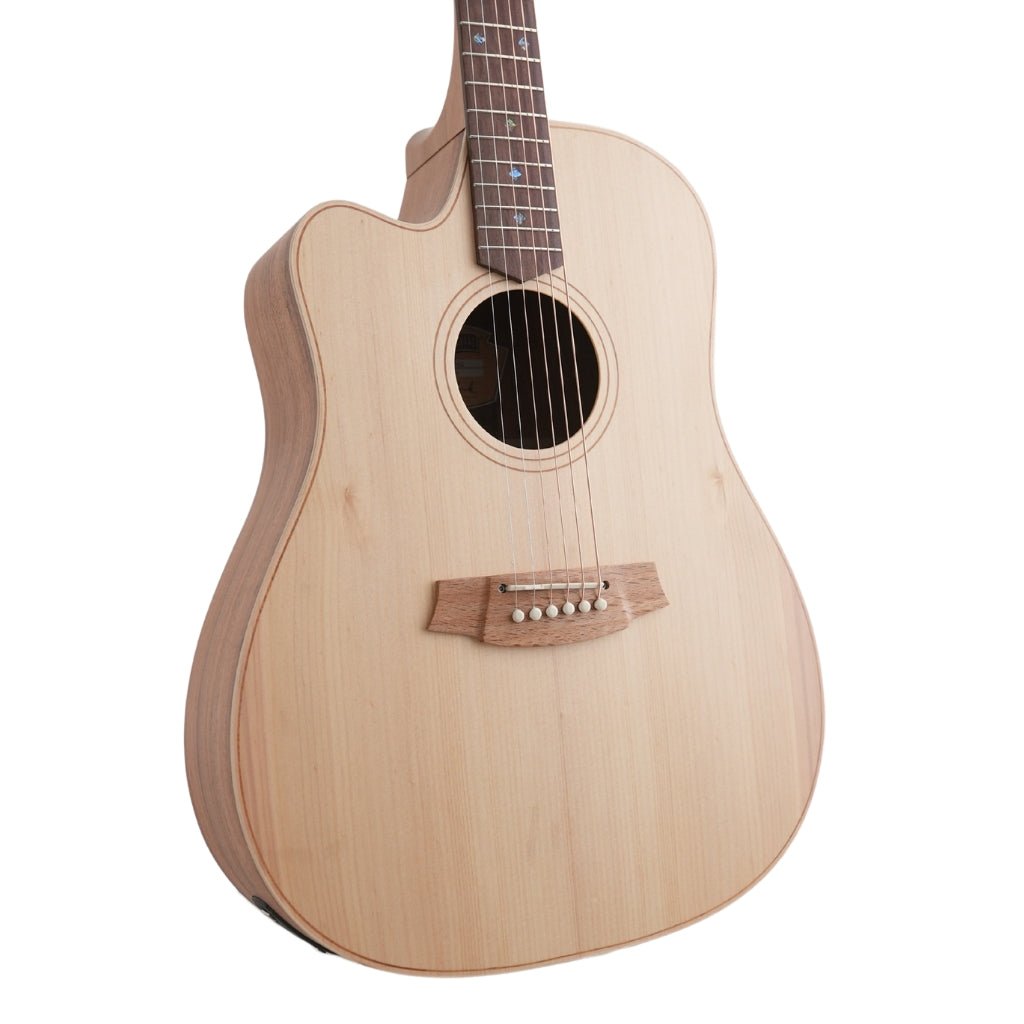 Cole Clark FL2EC Bunya Blackwood Left Handed Acoustic/Electric Guitar Acoustic Guitars Sky Music