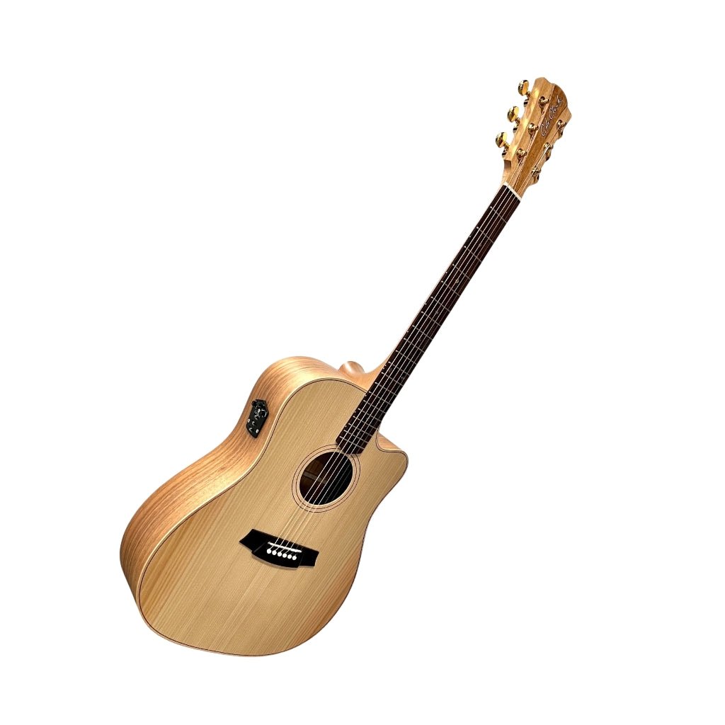 Cole Clark FL2EC Fat Lady 2 Cutaway Acoustic/Electric - Bunya Blackwood, Rosewood Fingerboard Acoustic Guitars Sky Music