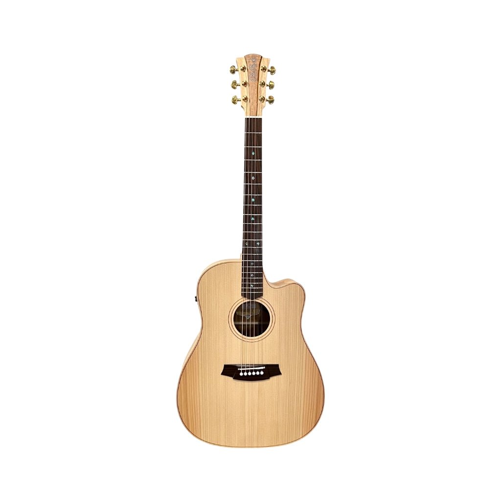 Cole Clark FL2EC Fat Lady 2 Cutaway Acoustic/Electric - Bunya Blackwood, Rosewood Fingerboard Acoustic Guitars Sky Music
