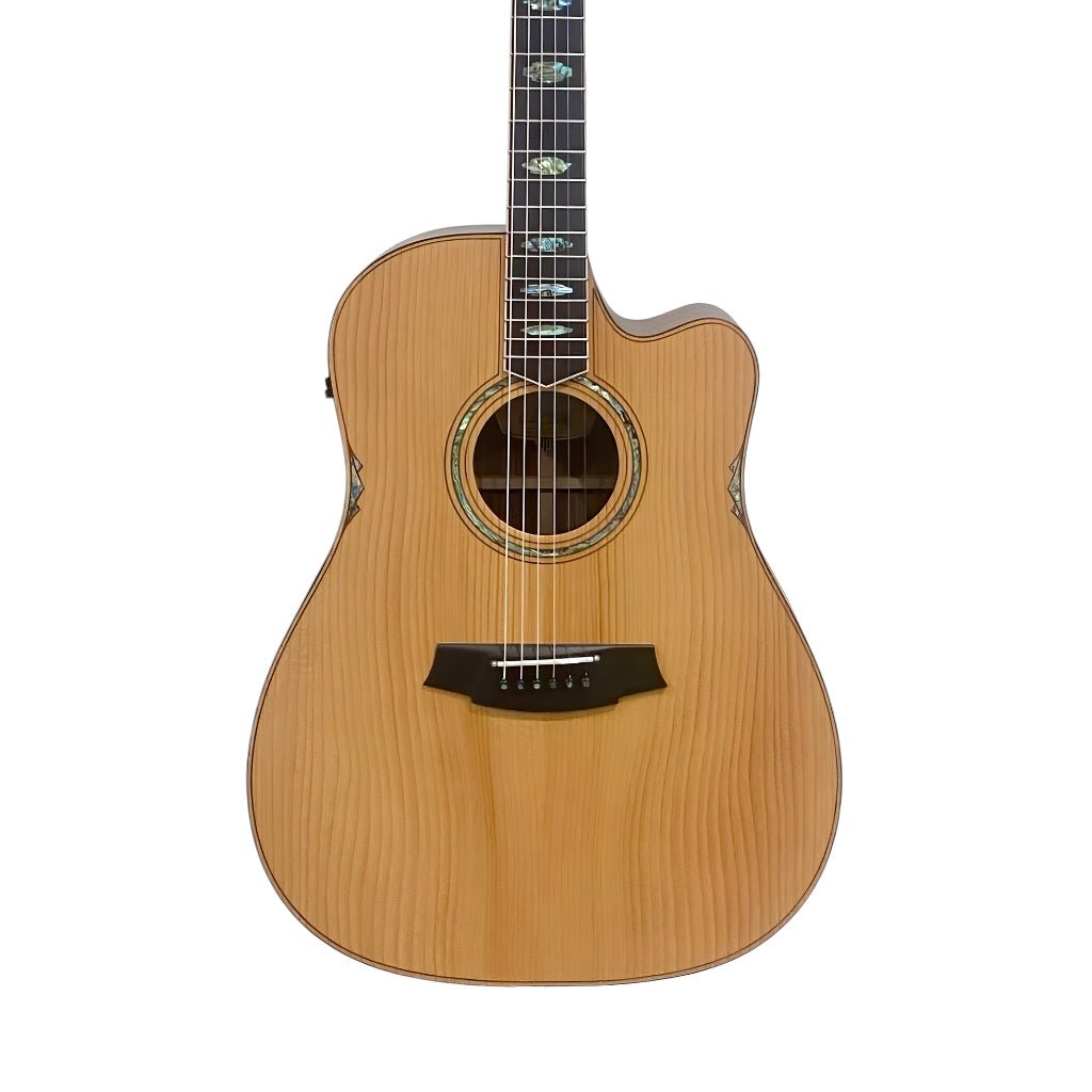 Cole Clark FL3EC EB39940 Cedar of Lebanon Top Acoustic/Electric Guitar - Natural Acoustic Guitars Sky Music