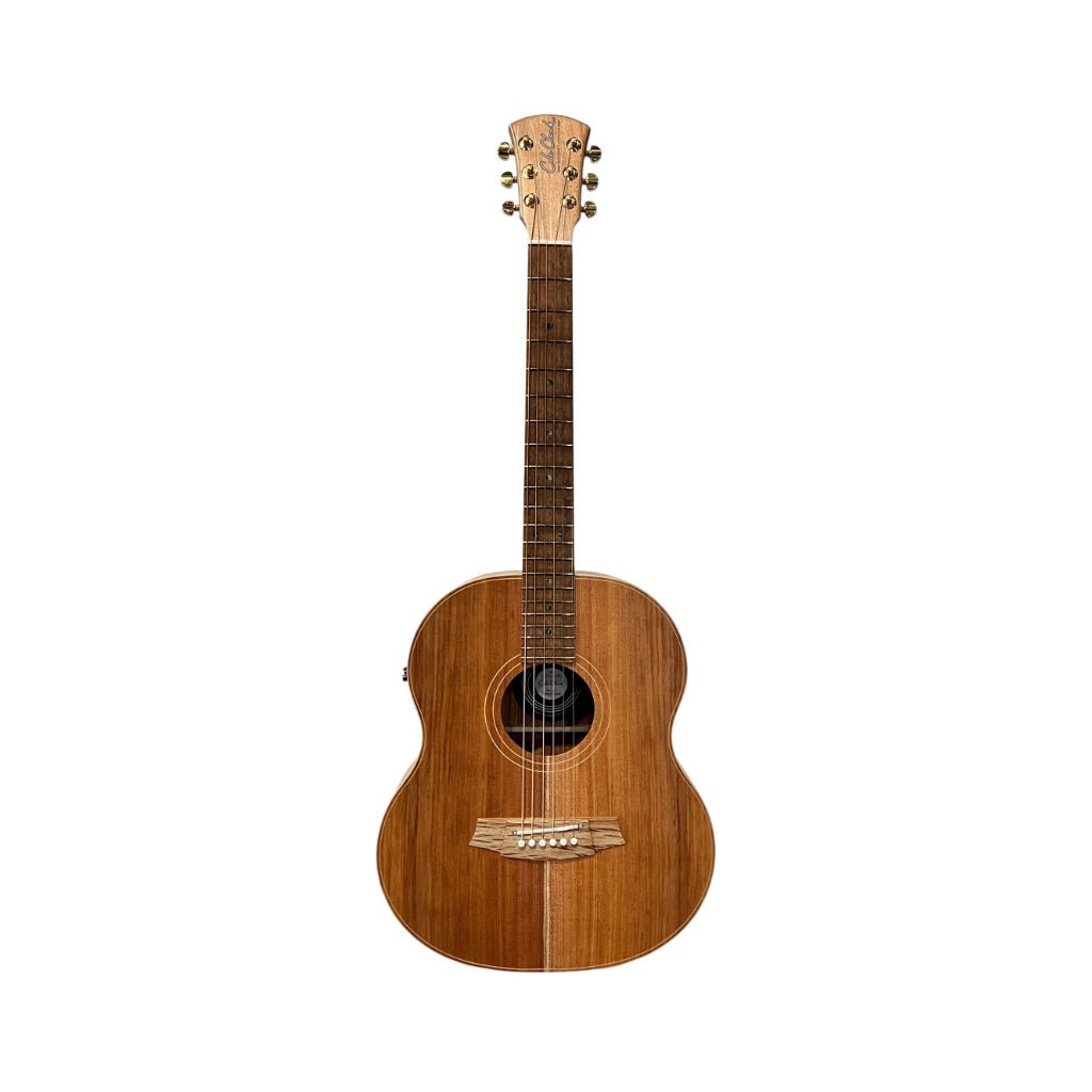 Cole Clark Little Lady 2 Mini Travel Acoustic/Electric Guitar - All Blackwood, Rosewood Fretboard Acoustic Guitars Sky Music