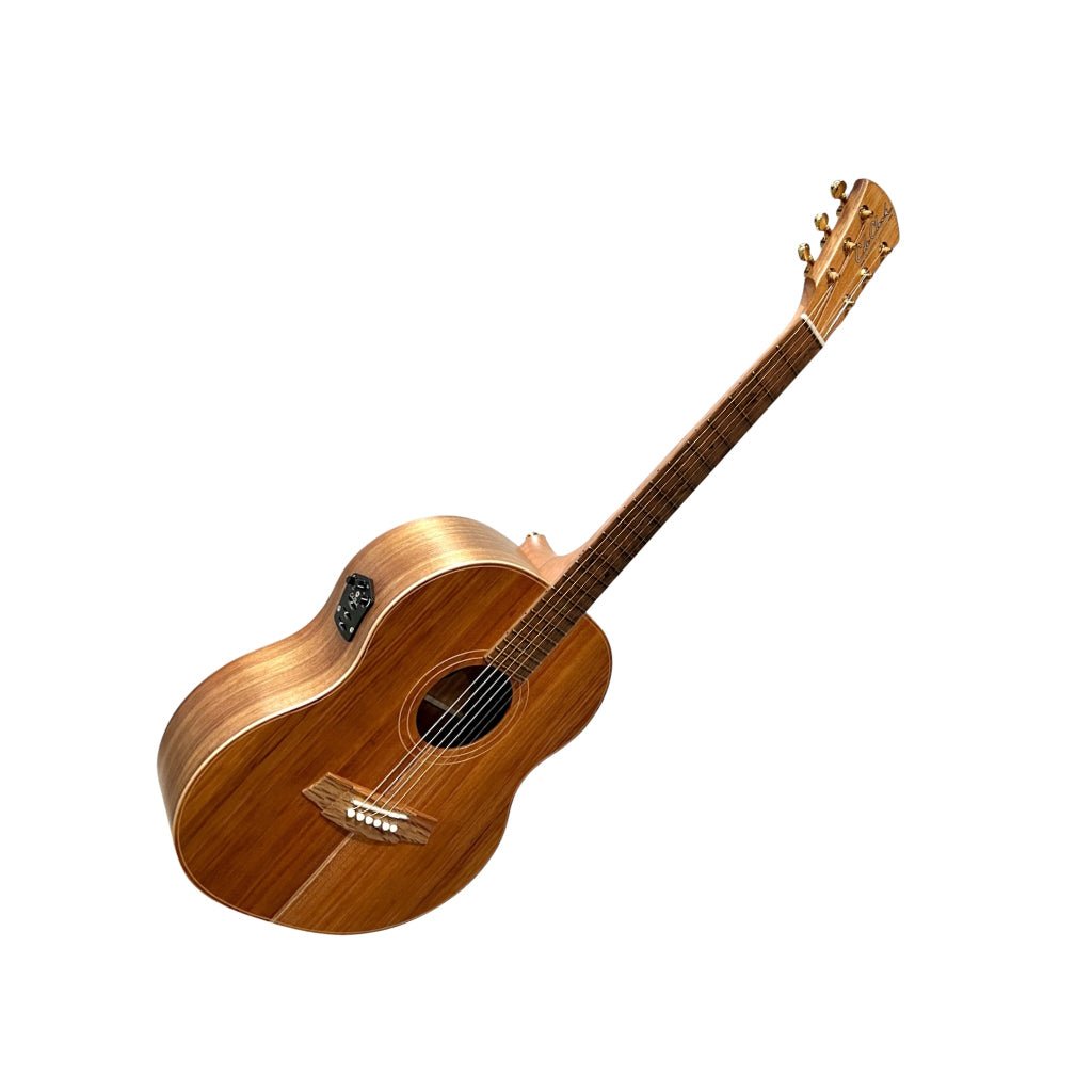 Cole Clark Little Lady 2 Mini Travel Acoustic/Electric Guitar - All Blackwood, Rosewood Fretboard Acoustic Guitars Sky Music